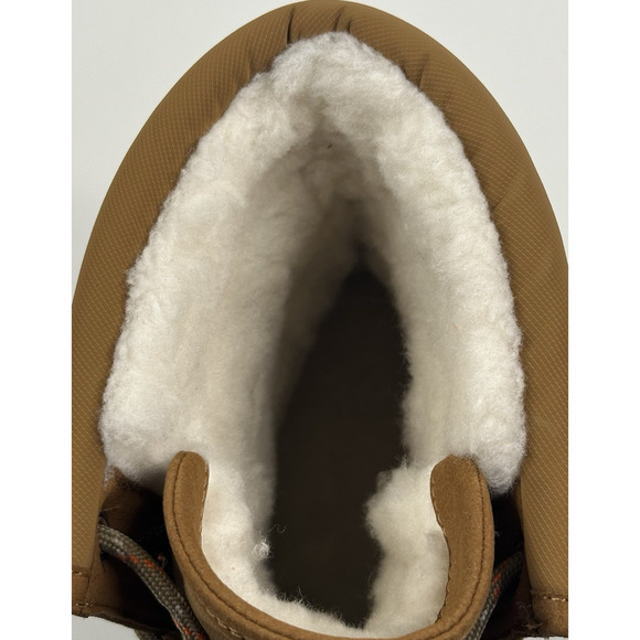 Koolaburra by UGG Deza Lace-Up Utility Boots Womens Size 10 Chestnut Suede New - Picture 9 of 12